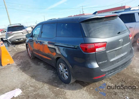 2017 Kia Sedona Lx from USA, damaged, VIN KNDMB5C15H6229540